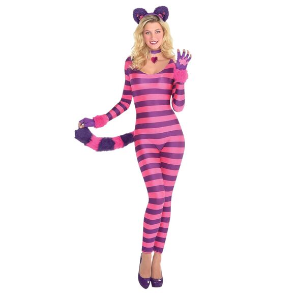 unbranded Pants - Cheshire Cat Halloween Costume Catsuit Women's Size XL 14-16 NEW open package
